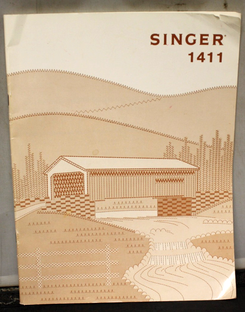 Instruction Book For Singer Sewing Machine Model 1411