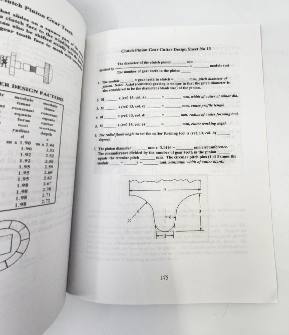 The Clock & Watch Maker’s Guide to Gear Making & Other Machines By Robert Porter