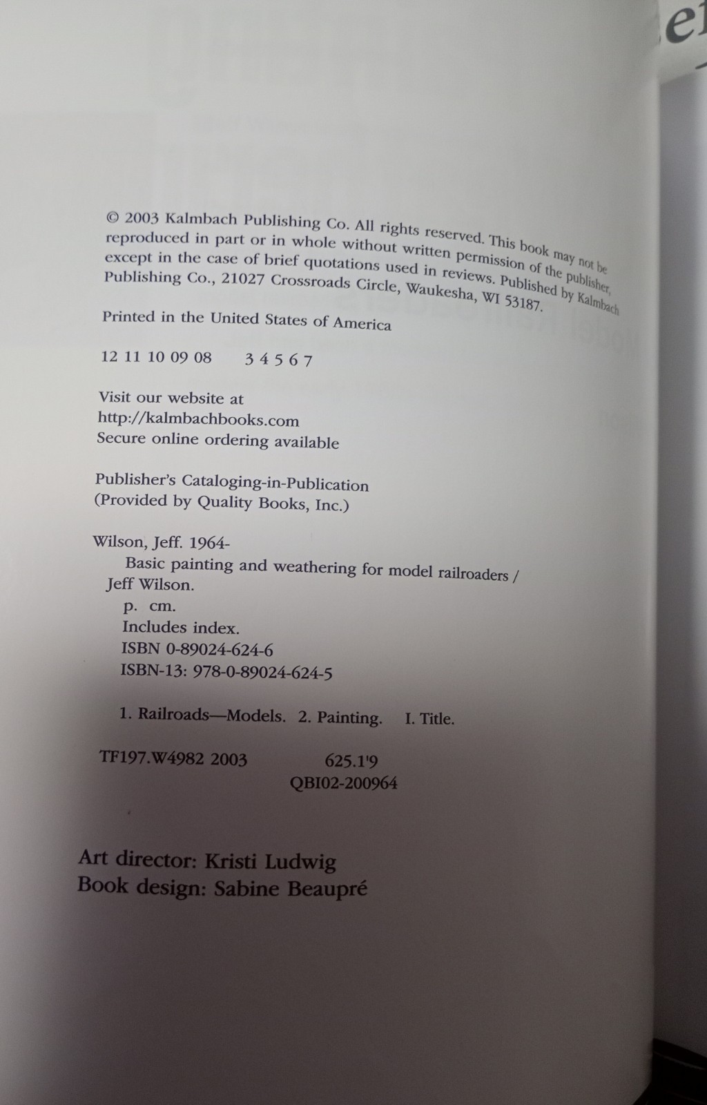 Basic Painting and Weathering for Model Railroaders, First Edition