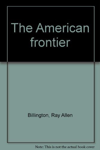 The American frontier [1958] Ray Allen Billington Pamphlet