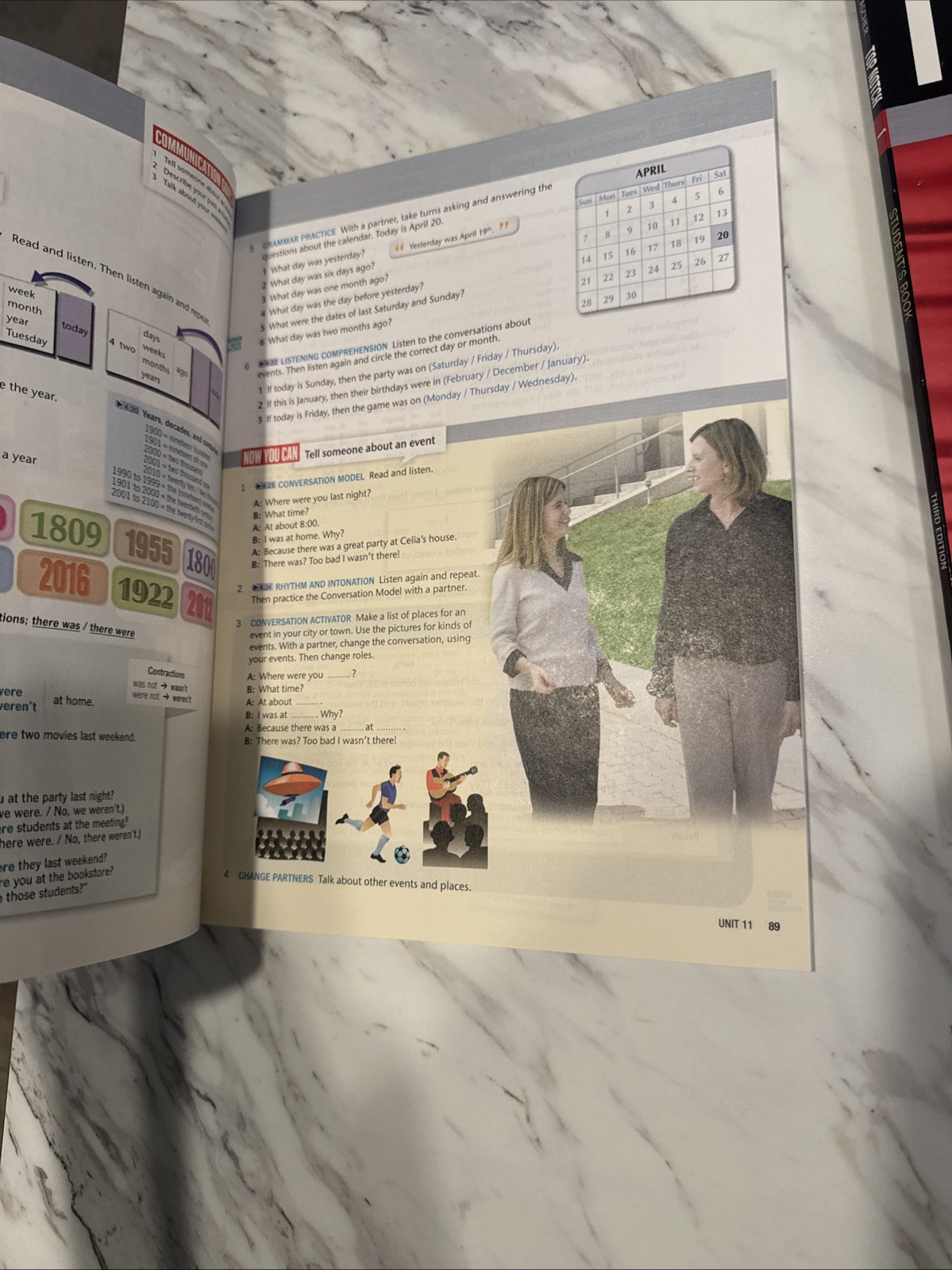 Top Notch Level 1, Fundamentals B+ Workbook Students Books Reading Now Amy Olsen