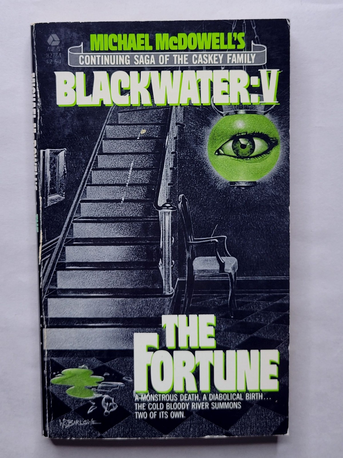 MICHAEL MCDOWELL PAPERBACK- Blackwater V: The Fortune 1983(Paperbacks From Hell)