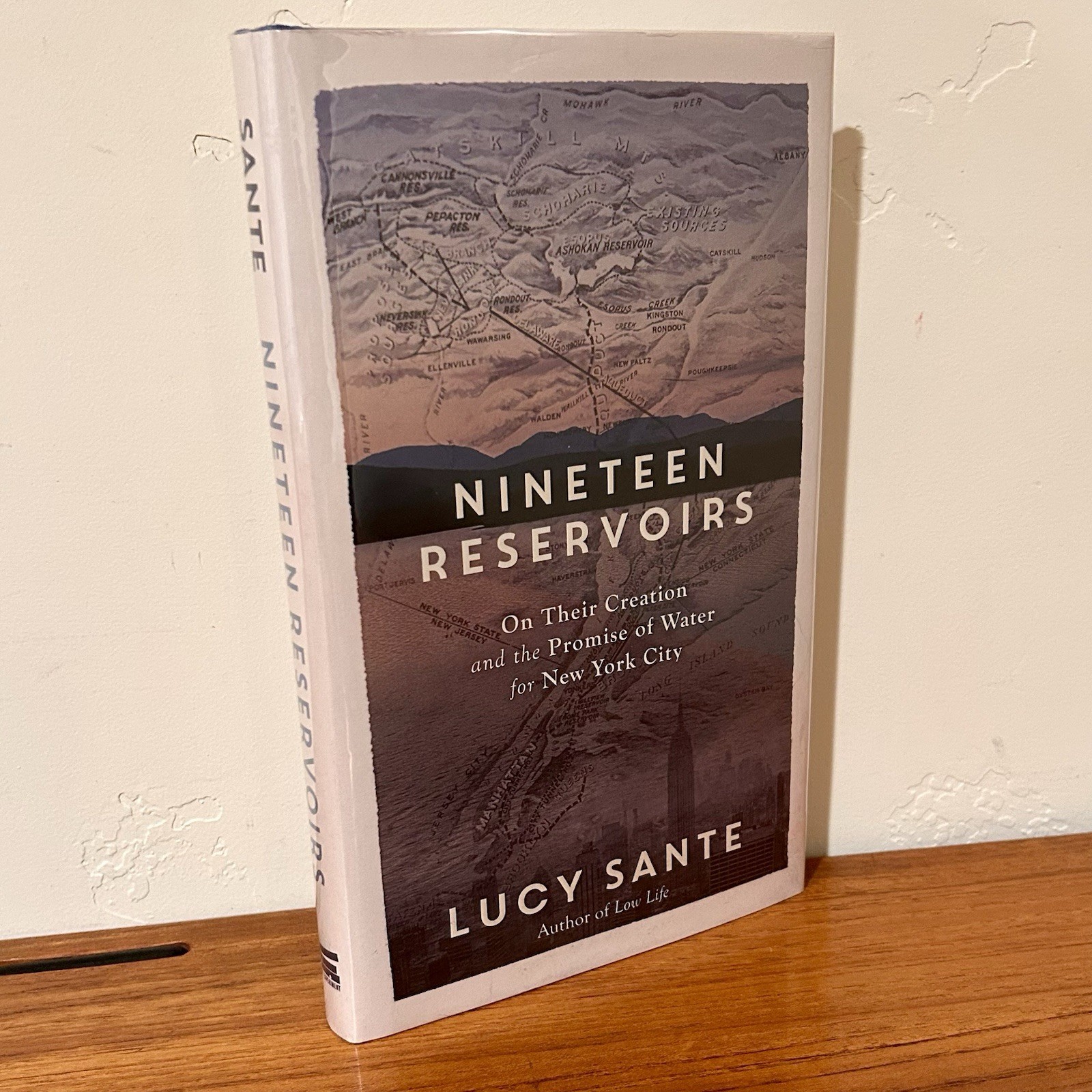 NINETEEN RESERVOIRS Lucy Sante SIGNED 1st 2022 NYC Water Urban Planning LN/FN