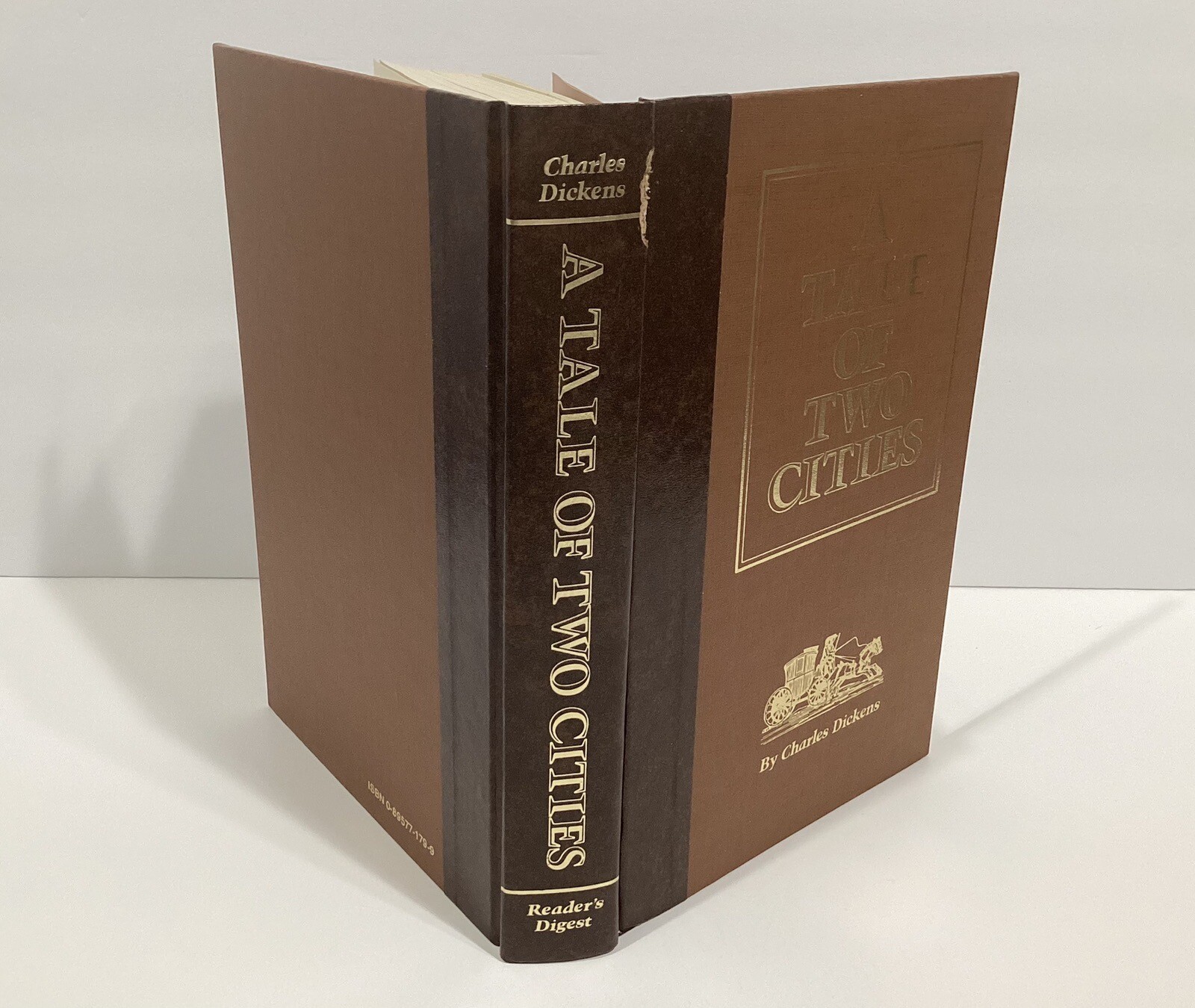 A Tale of Two Cities by Charles Dickens Readers Digest Edition 1984 Hardcover