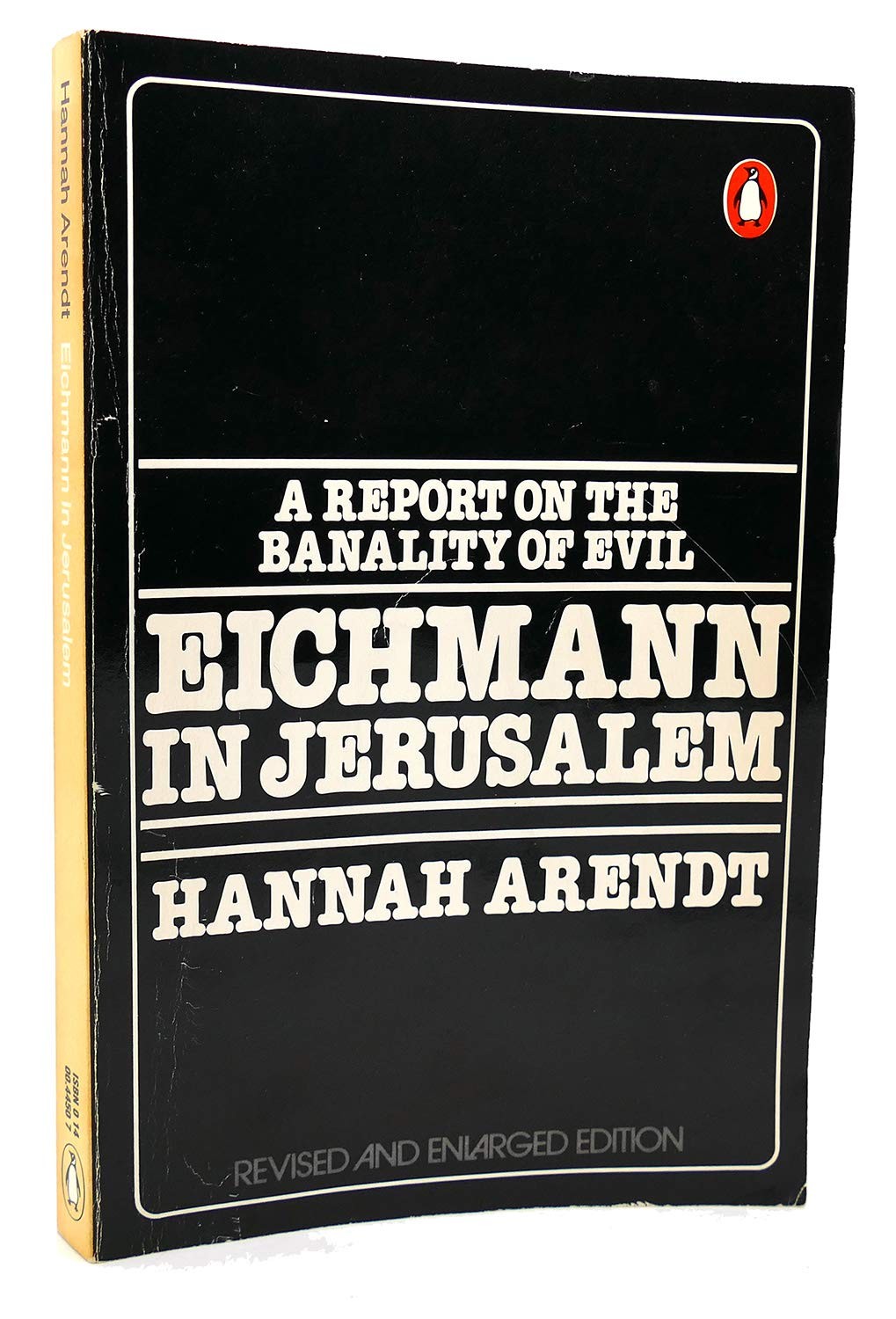 Eichmann in Jerusalem, A Report on the Banality of Evil – paperback Arendt, …