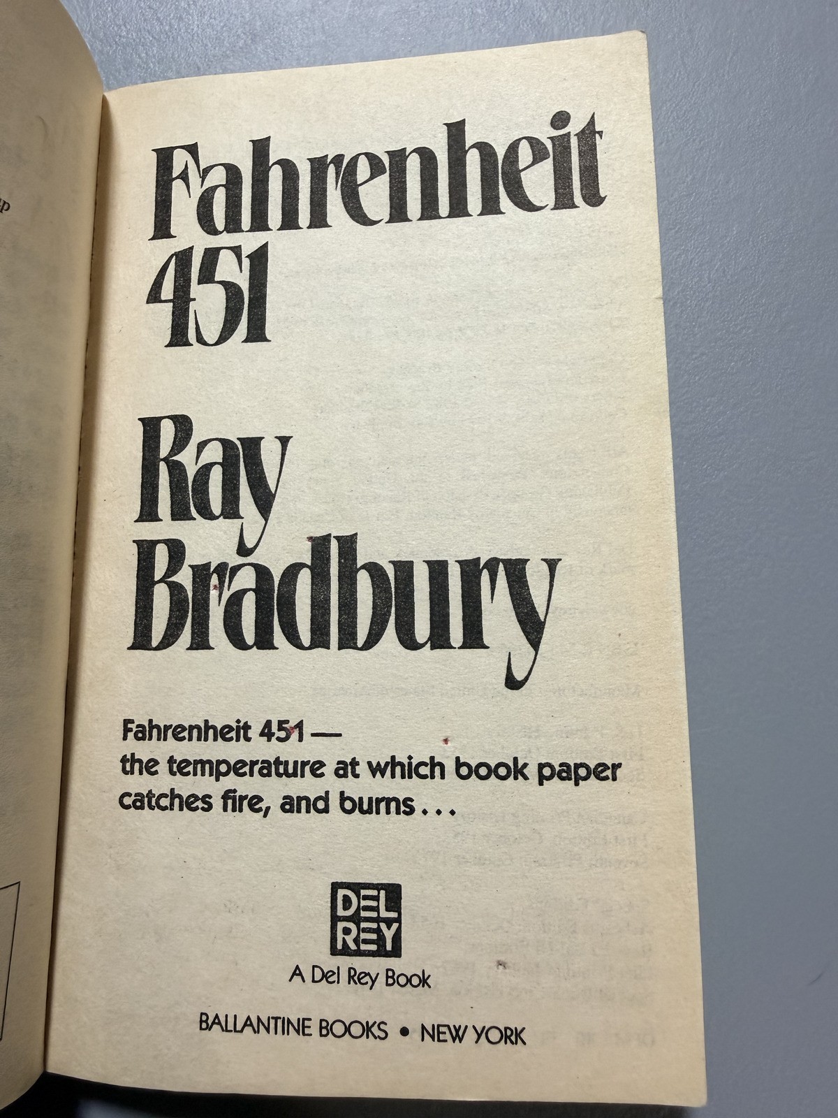 Fahrenheit 451 by Ray Bradbury – 50th Anniversary Edition