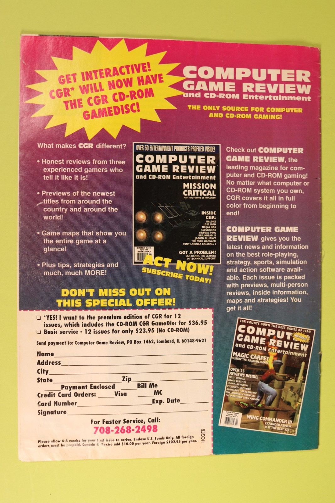 CGR’s Guide to Dark Forces Magazine Vintage 1994 PC Game Strategy Lucasfilm