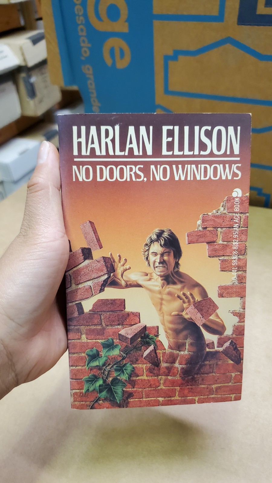 No Doors, No Windows By Harlan Ellison Ace First Printing 1983 Paperback