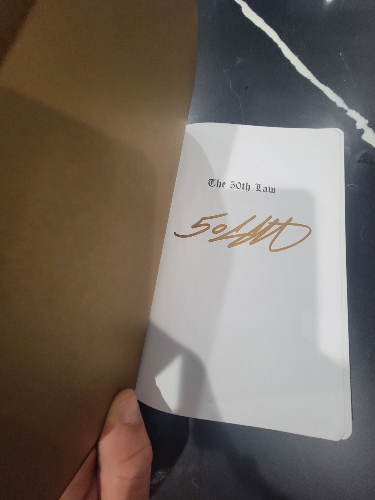 50th Law by 50 Cent 2009 SIGNED