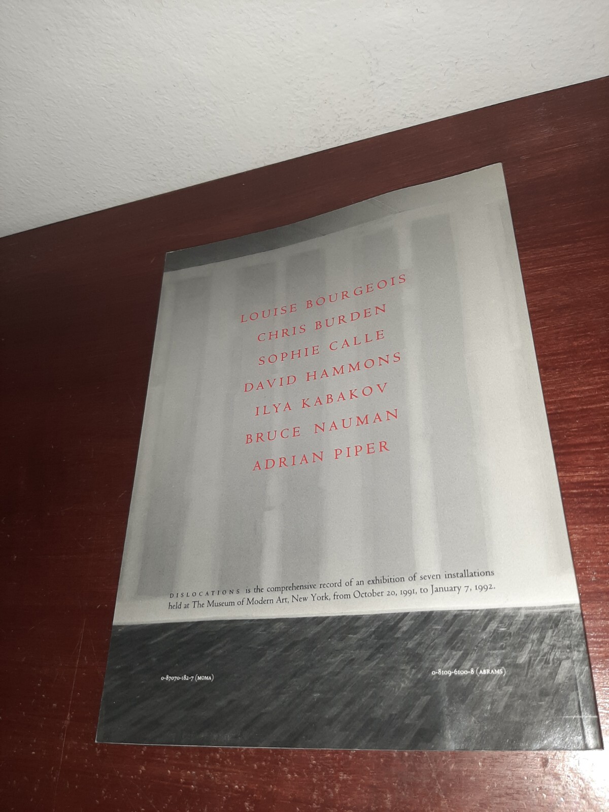 Dislocations Paperback Robert Storr Museum of Modern Art