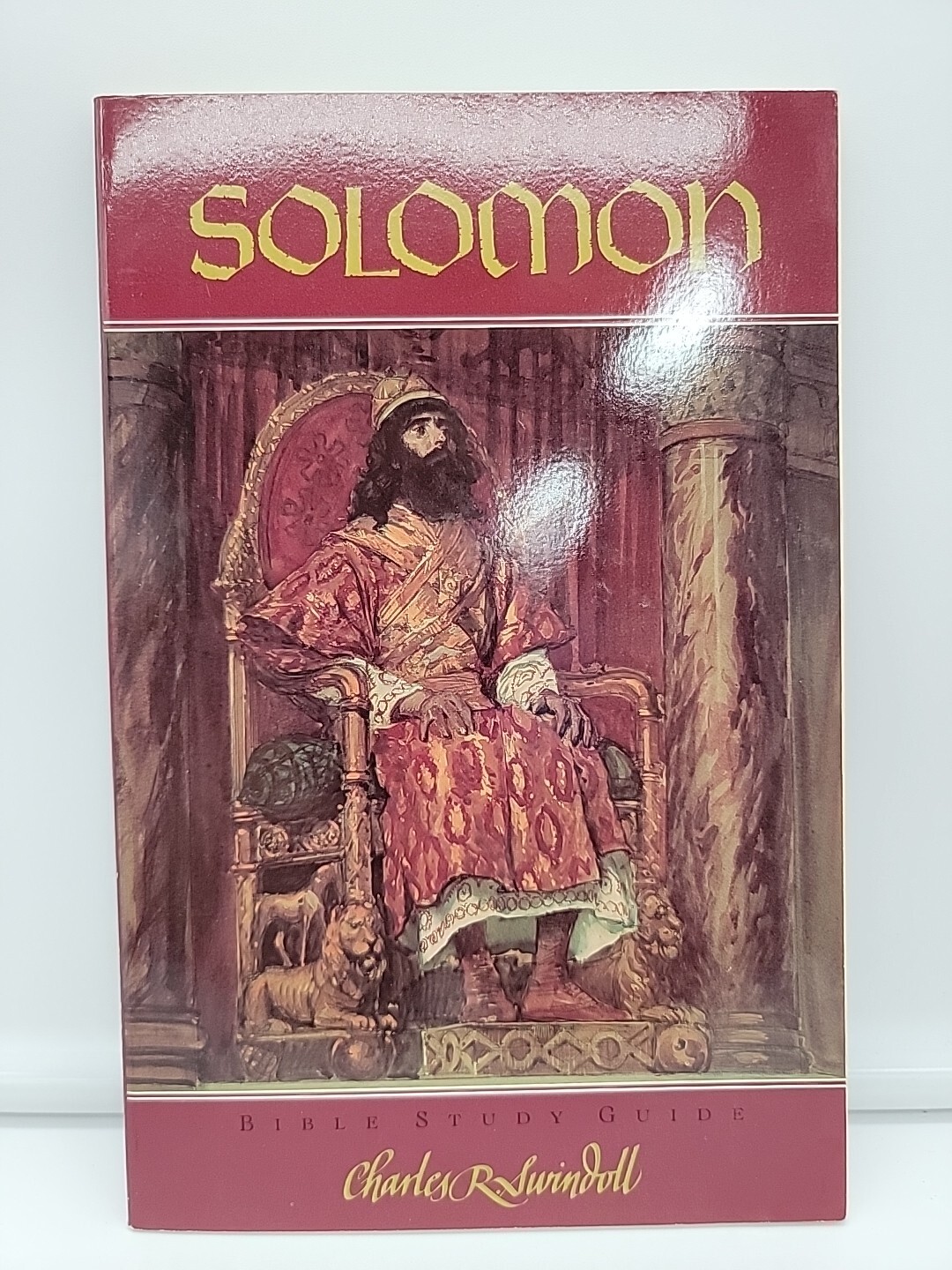 Solomon Bible Study Guide By Charles R. Swindoll NOS 1986 Religion Scriptures