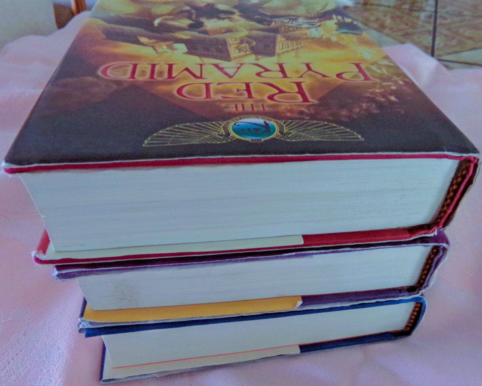 The Kane Chronicles Complete Set Hardcover w/ DJ 1st Editions by Rick Riordan VG