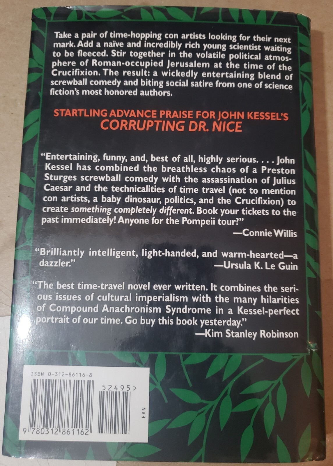 John Kessel Signed “Corrupting Dr. Nice” HC Book 1st/1st 1997 Autographed
