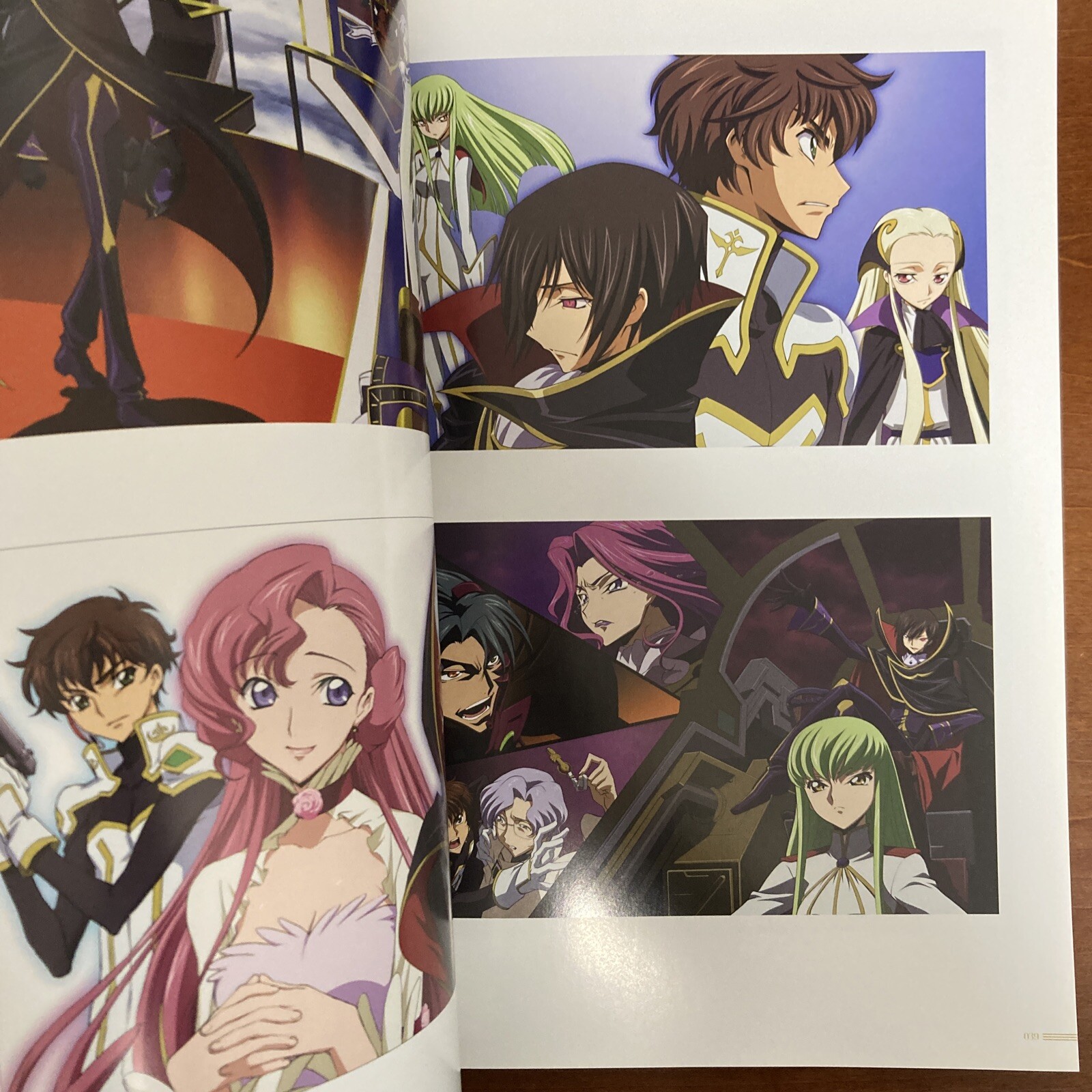 Code Geass Lelouch of the Rebellion illustrations Rebels Art Book
