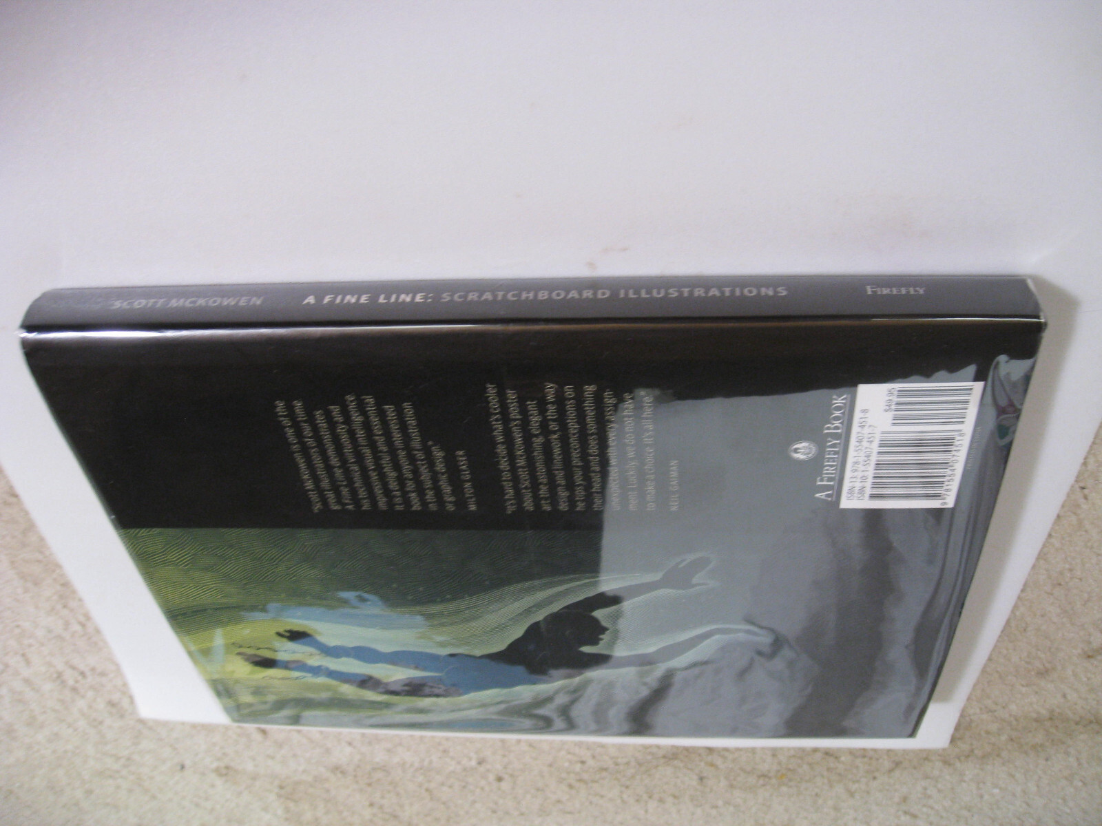 Fine Line; Scratchboard Illustrations Scott McKowen US HC 1st SOLID DJ protected