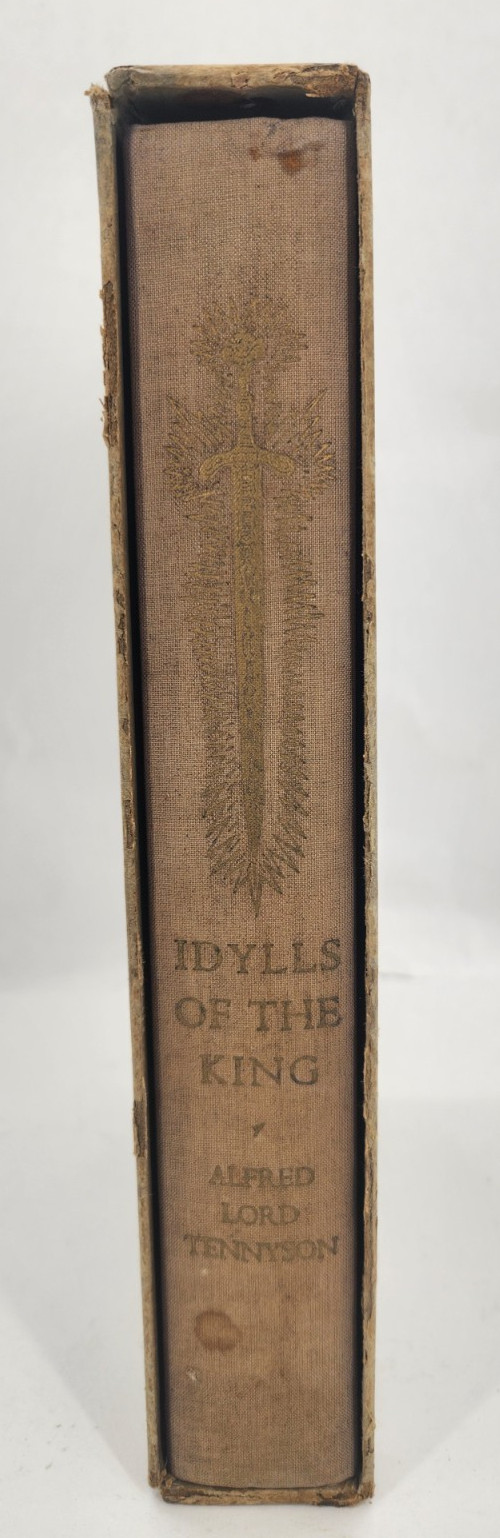 Idylls Of The King Alfred Lord Tennyson 1939 Heritage Press Slipcase Vintage HC