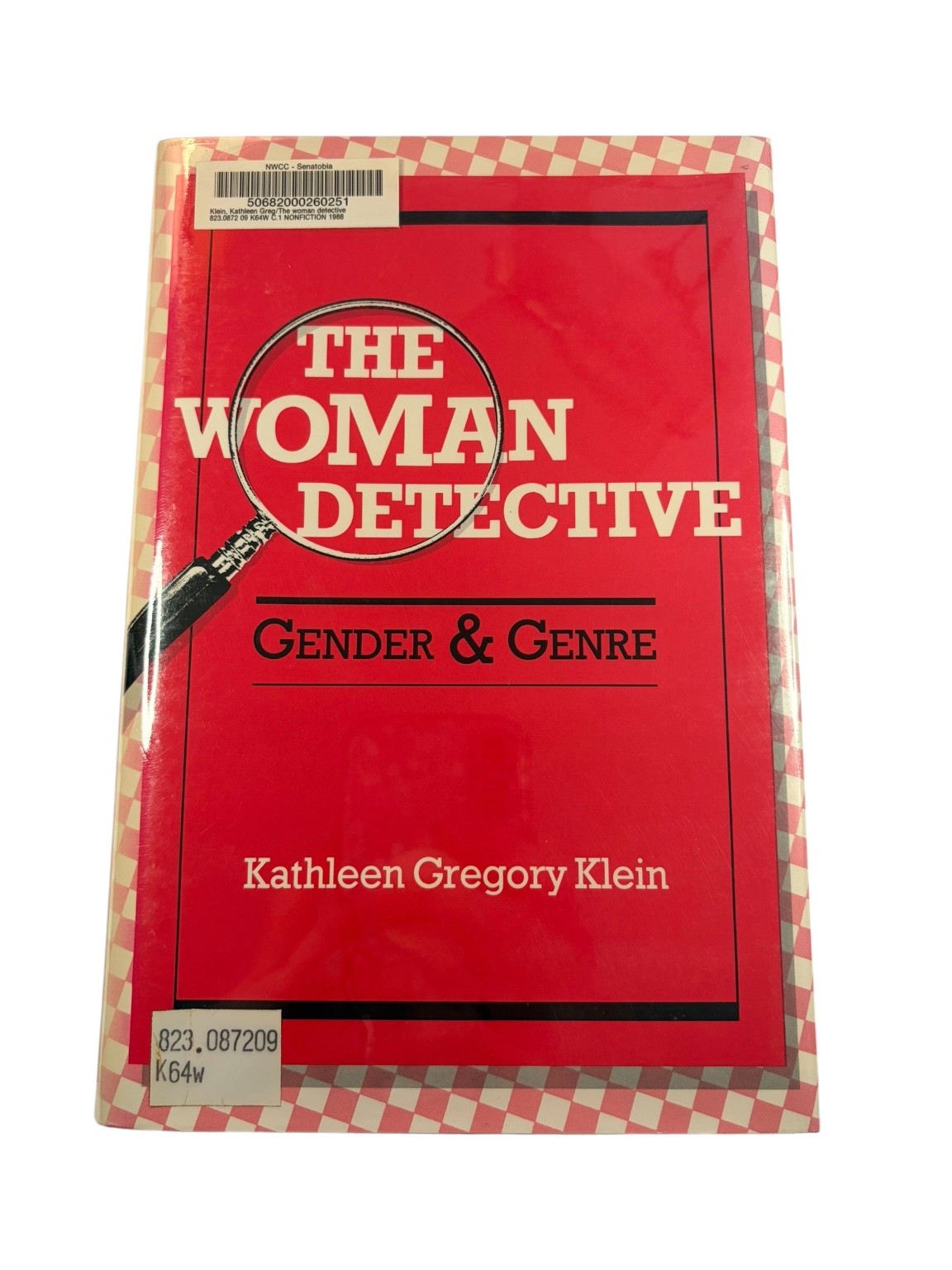 The Woman Detective Gender & Genre Klein 1988 First Print Nonfiction Illinois