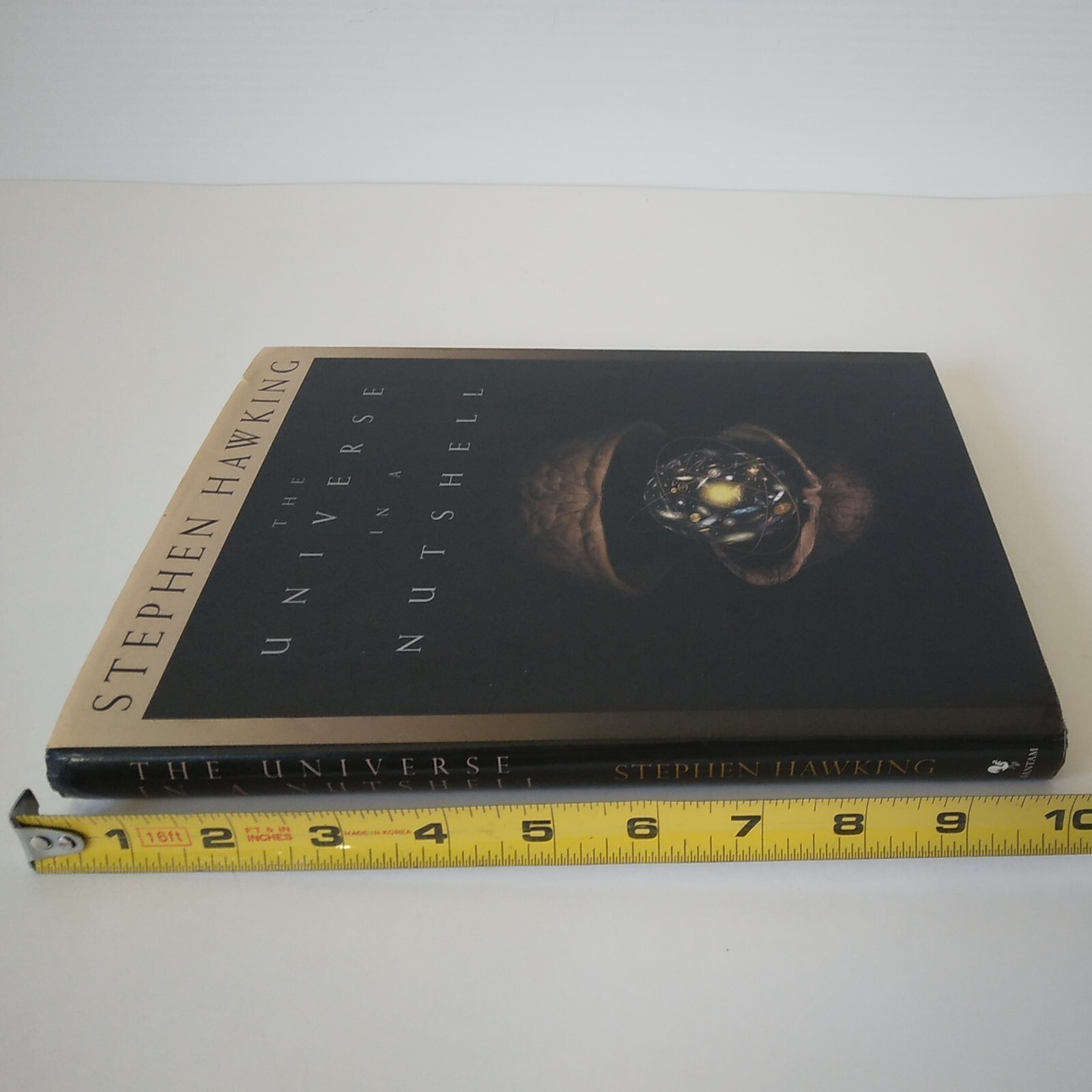 “The Universe In A Nutshell”-Stephen Hawking, Bantam 1st Ed./Print 2001 HC DJ VG