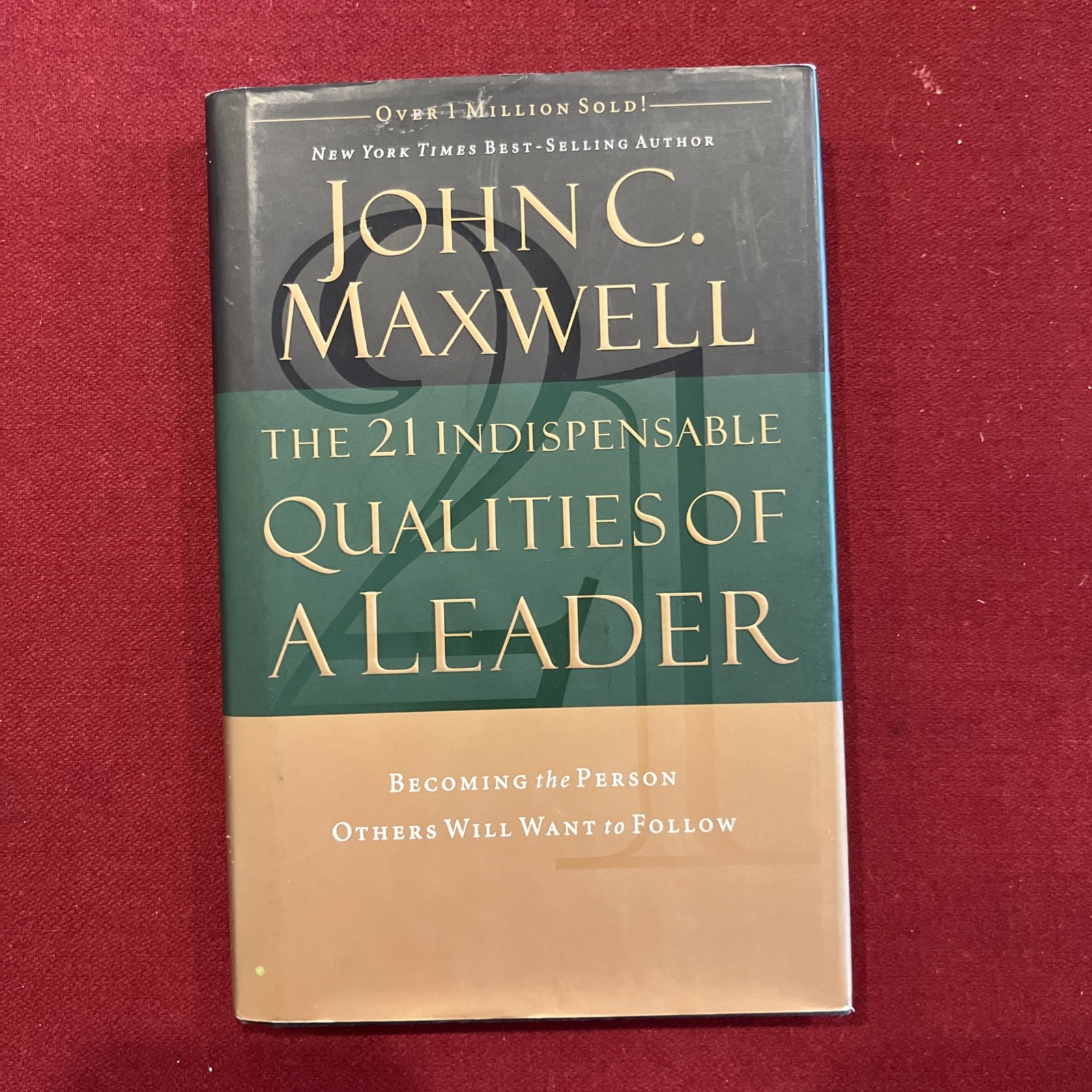 Lot 4 John C. Maxwell Books Leadership Discipline Parenting Hardcover