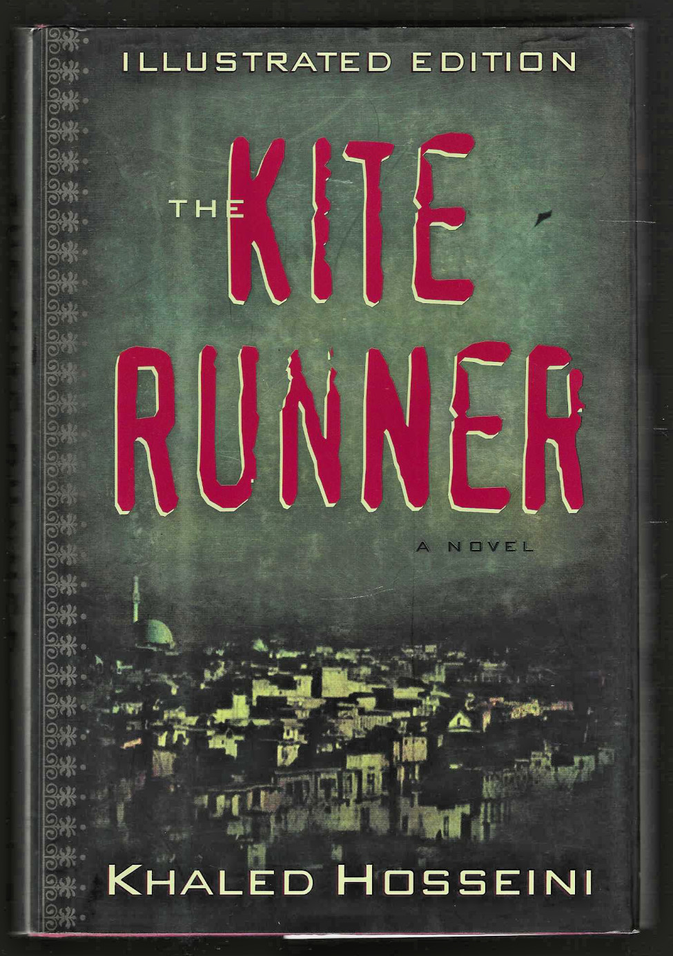 The Kite Runner by Khaled Hosseini Illustrated Edition 1st Printing Hard/DJ VG