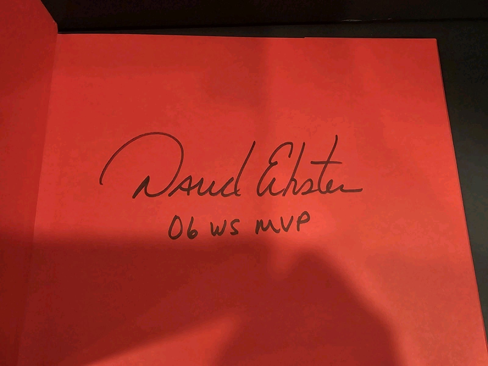 Autographed Have Heart: David Eckstein Signed Hardcover Book