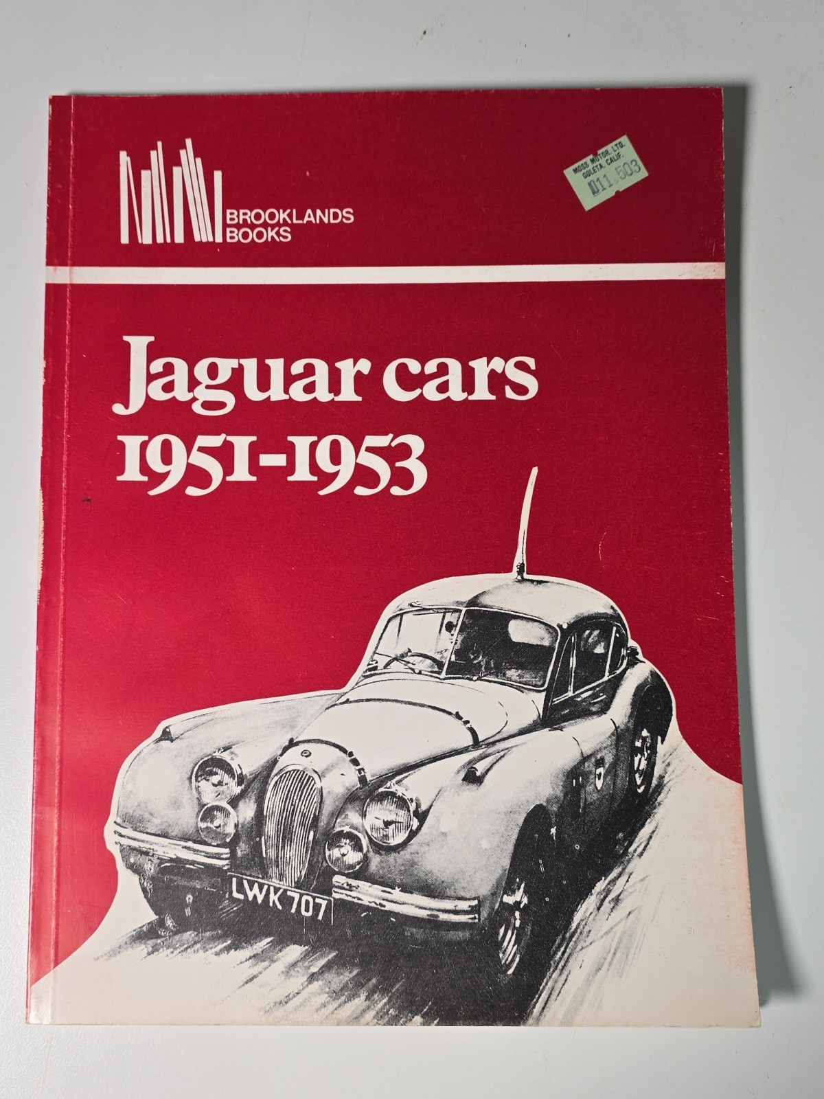Vintage JAGUAR CARS 1951 – 1953 Road Testa, Brooklands Books