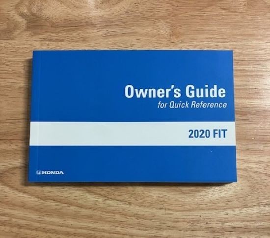 NEW OEM HONDA 2020 FIT OWNER MANUAL