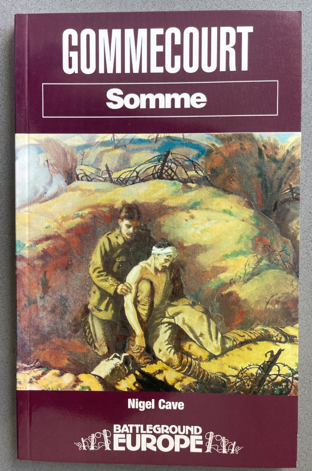 Battleground Europe Gommecourt Somme by Nigel Cave