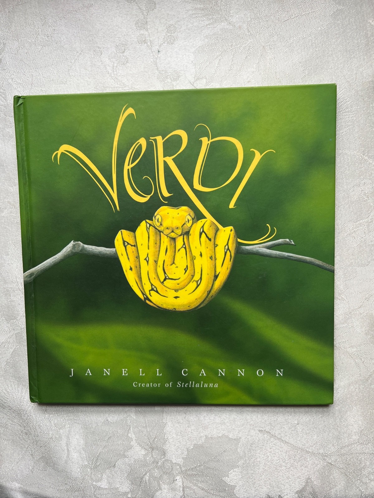 Verdi by Janell Cannon (1997, Hardcover Book)