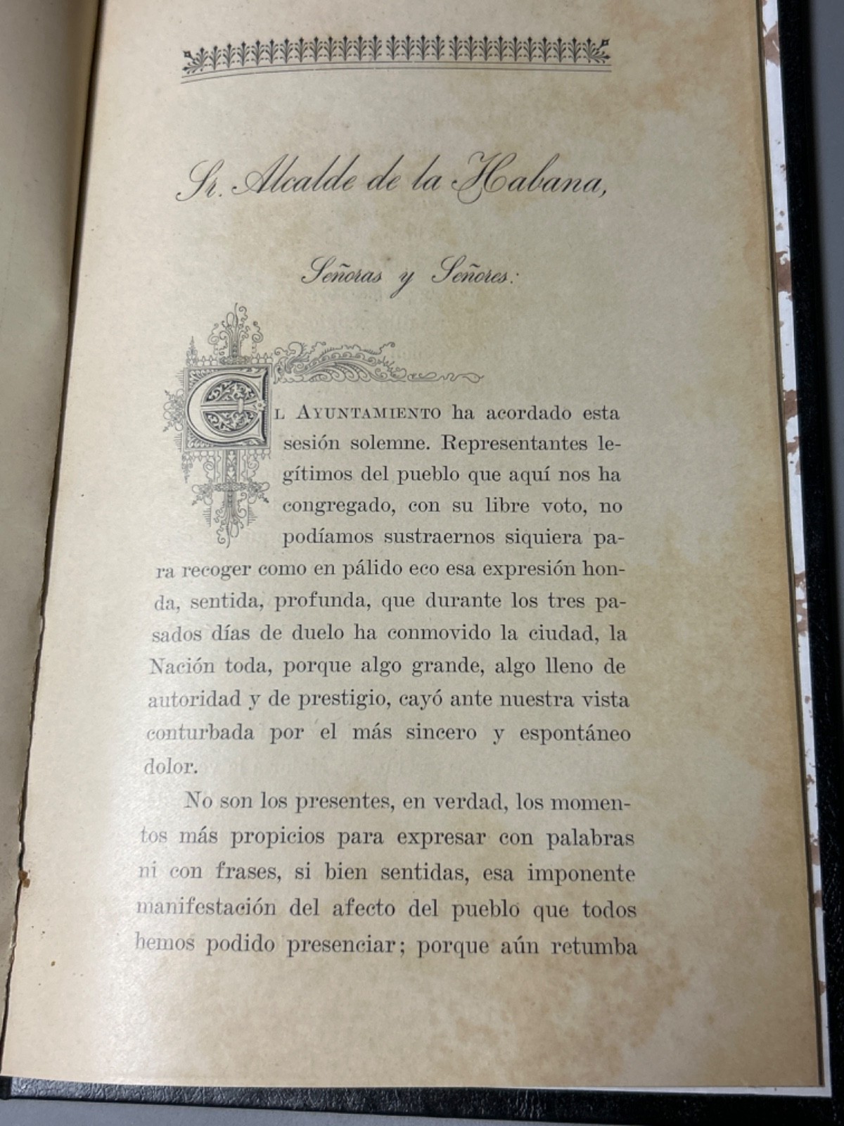 3 Rare Cuba Books Eulogy Maximo Gomez 1905 Hist. Guanabacoa 1887 Plantation 1884