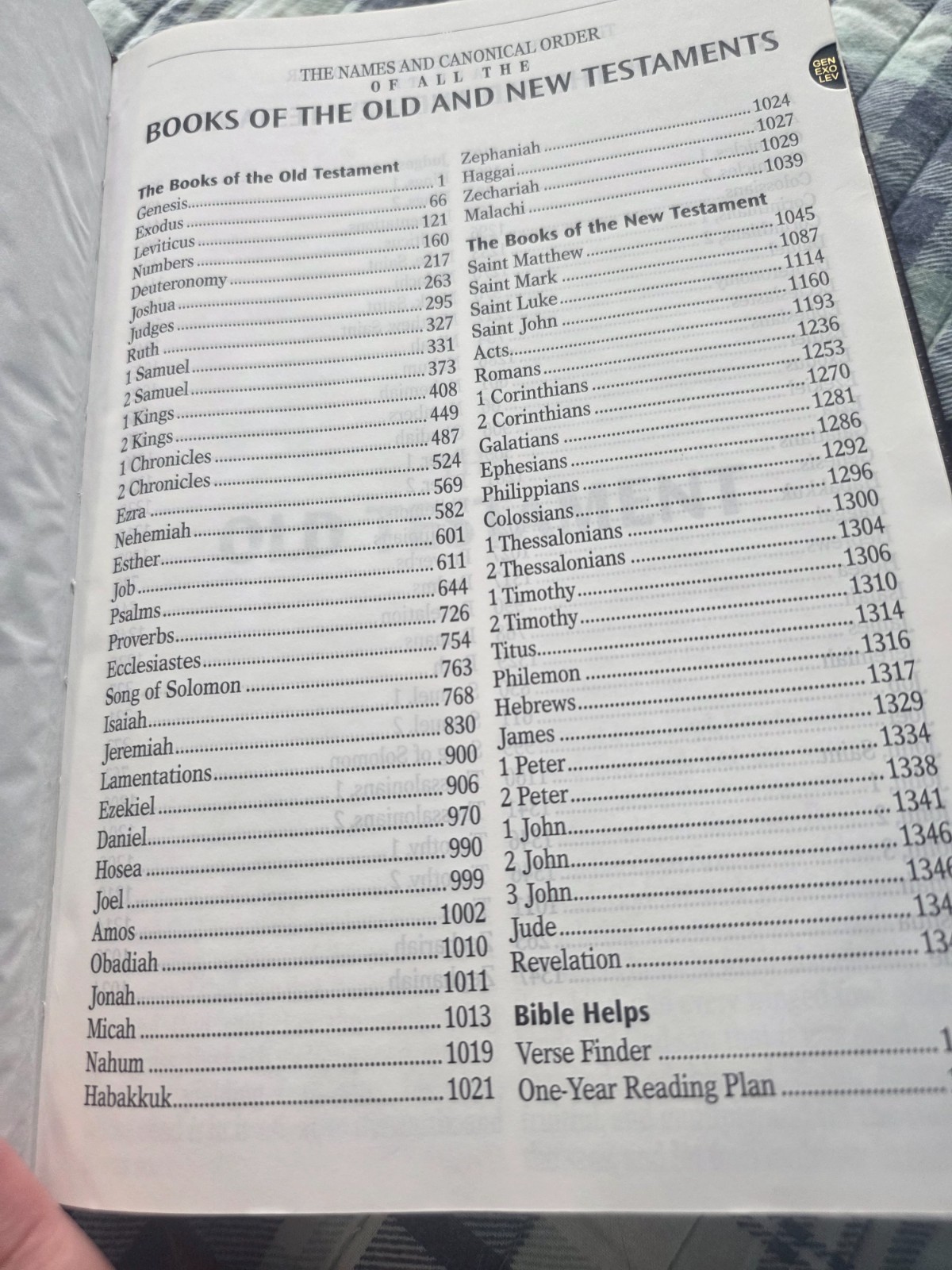 KJV Study Bible, Large Print King James Version Holy Bible, Thumb Tabs, Ribbons,