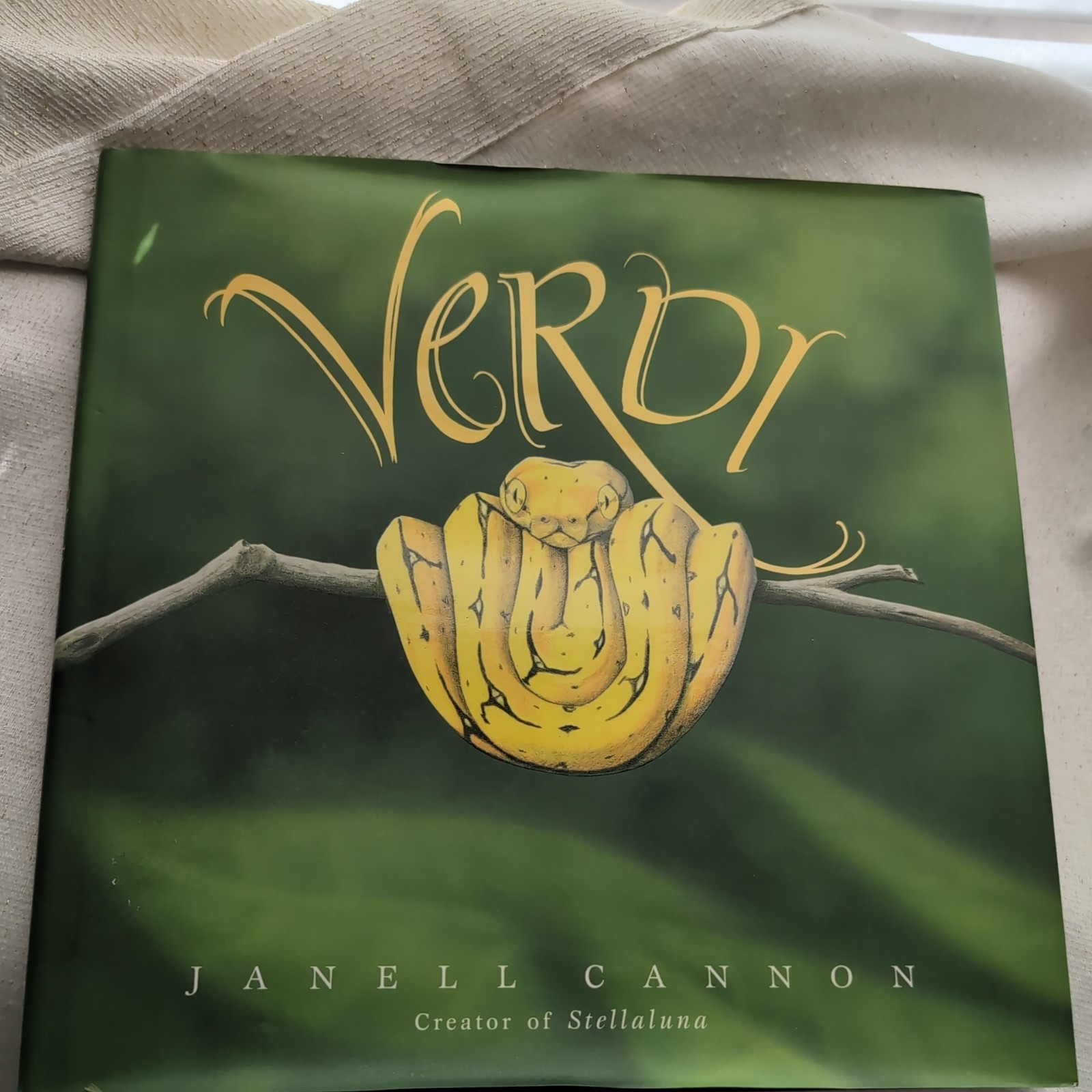 Verdi by Janell Cannon (1997, Hardcover)