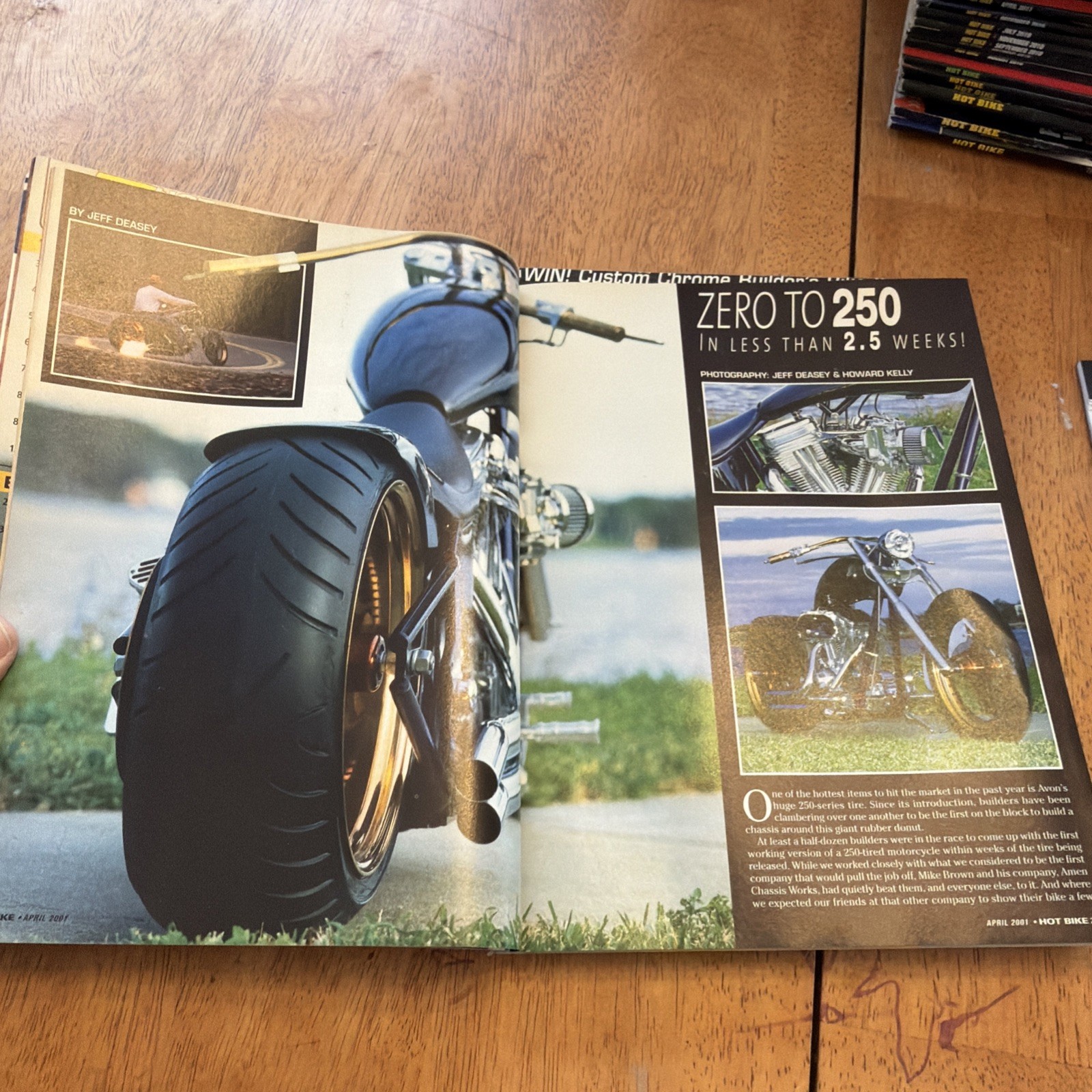 HOT BIKES/Apr/2001/exclusive Mid – Usa’s New High Output Motor/252 Pages/T91