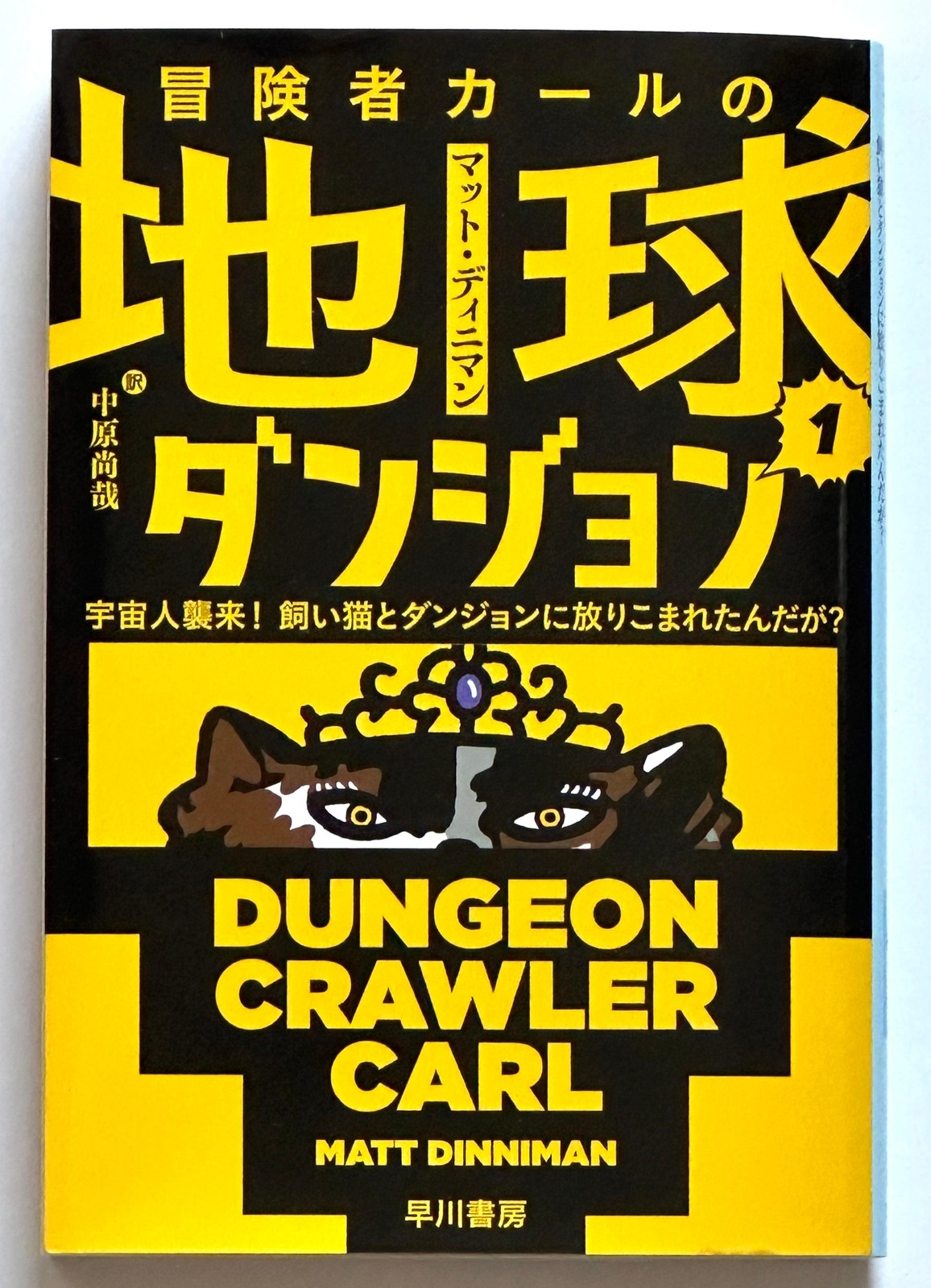 Dungeon Crawler Carl Vol.1 Japanese Novel Bunko Edition – Matt Dinniman