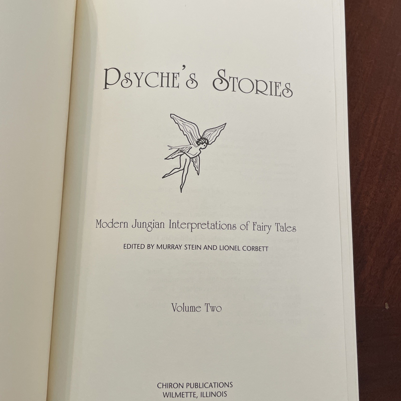 Psyche’s Stories Vol 2 Jungian Fairy Tale Analysis 1992 Chiron Softcover VG