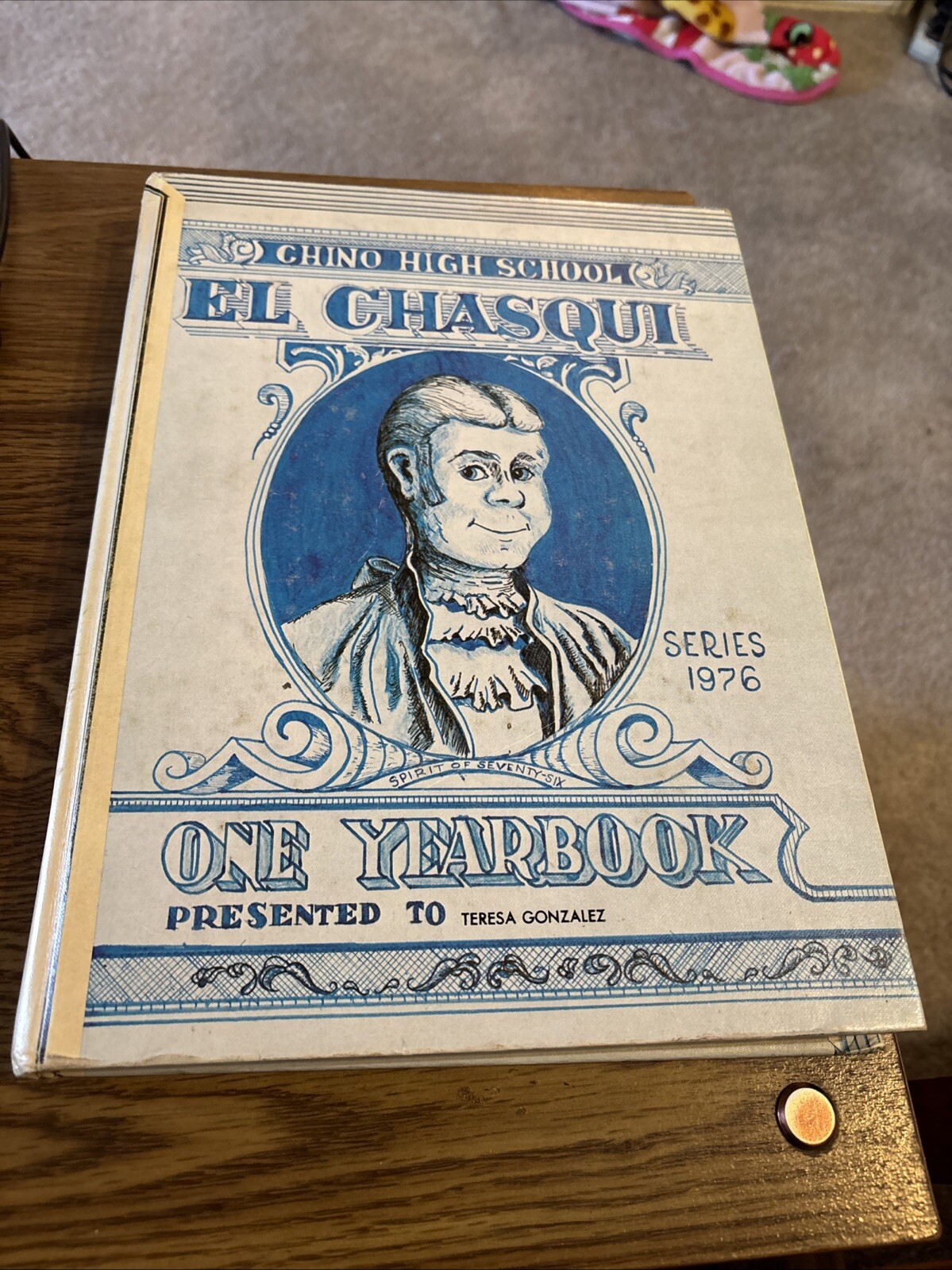 Chino High School El Chasqui 1976 Yearbook, chino CA