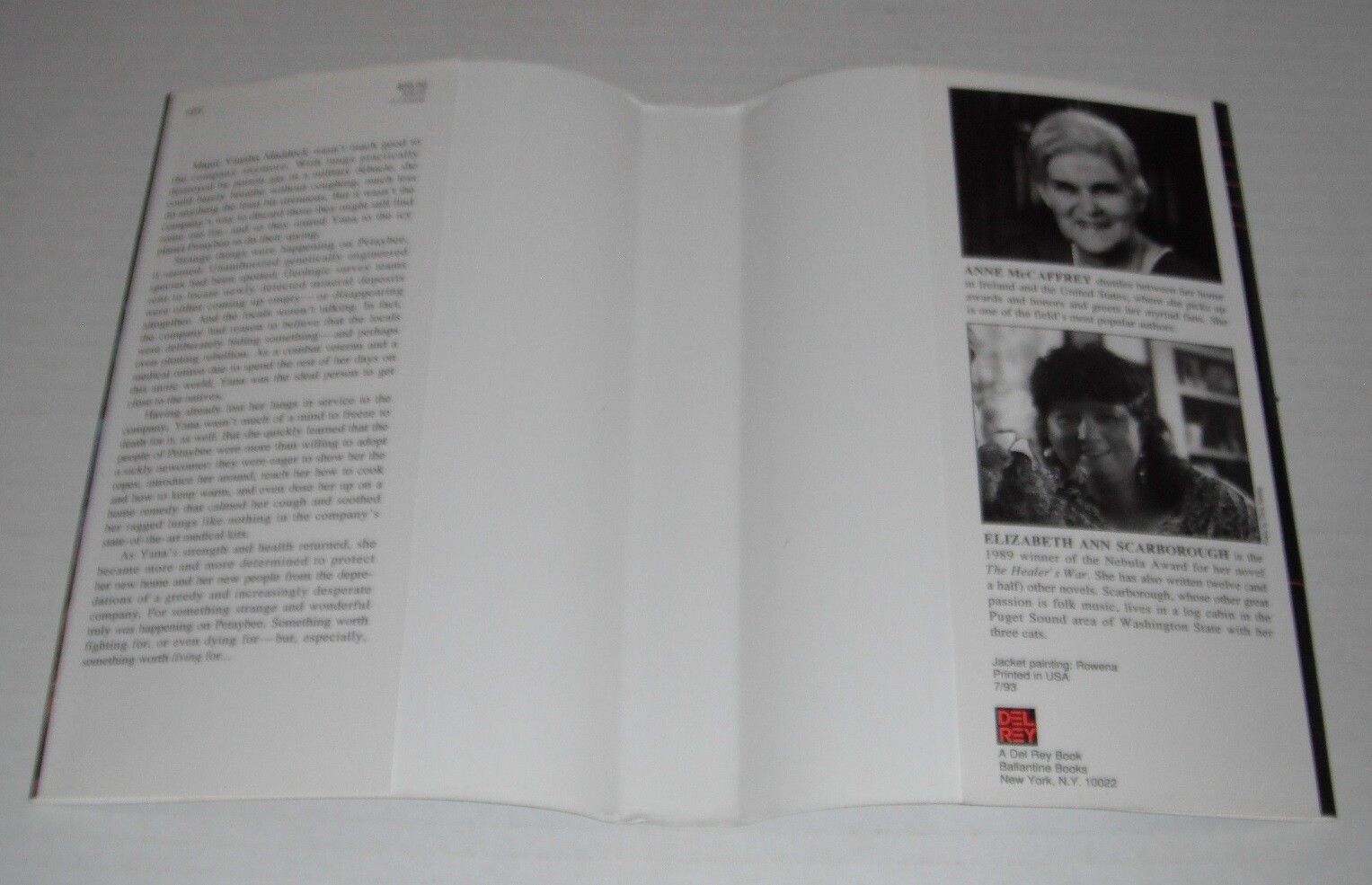Powers that Be by McCaffrey..1993 HC…approx 310 pages..USA…$ 20.00 List –no