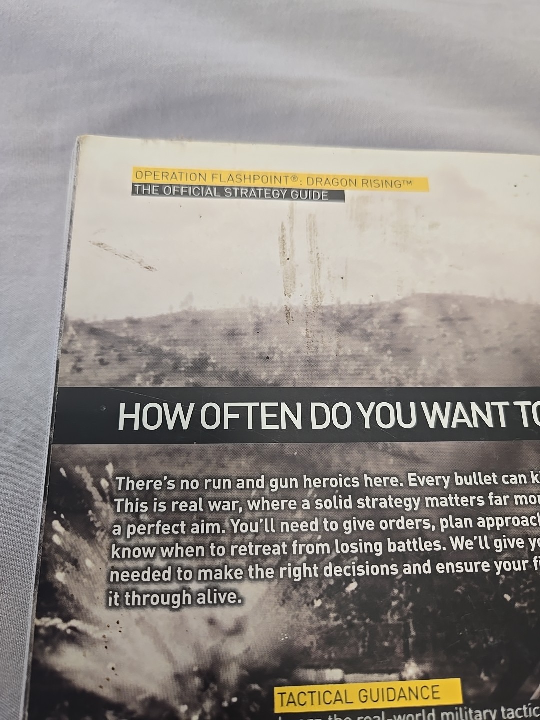 Operation Flashpoint: Dragon Rising Official Strategy Guide Future Press Book