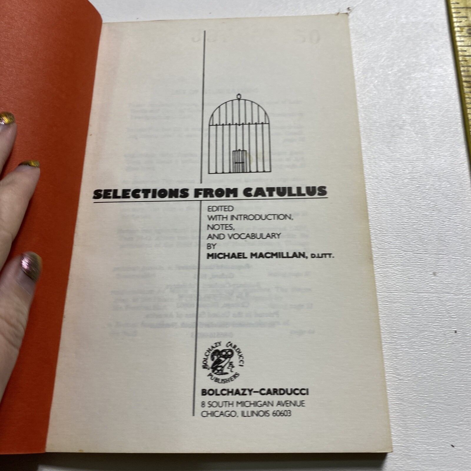 Catullus – Michael MacMillian (Paperback, 1921)