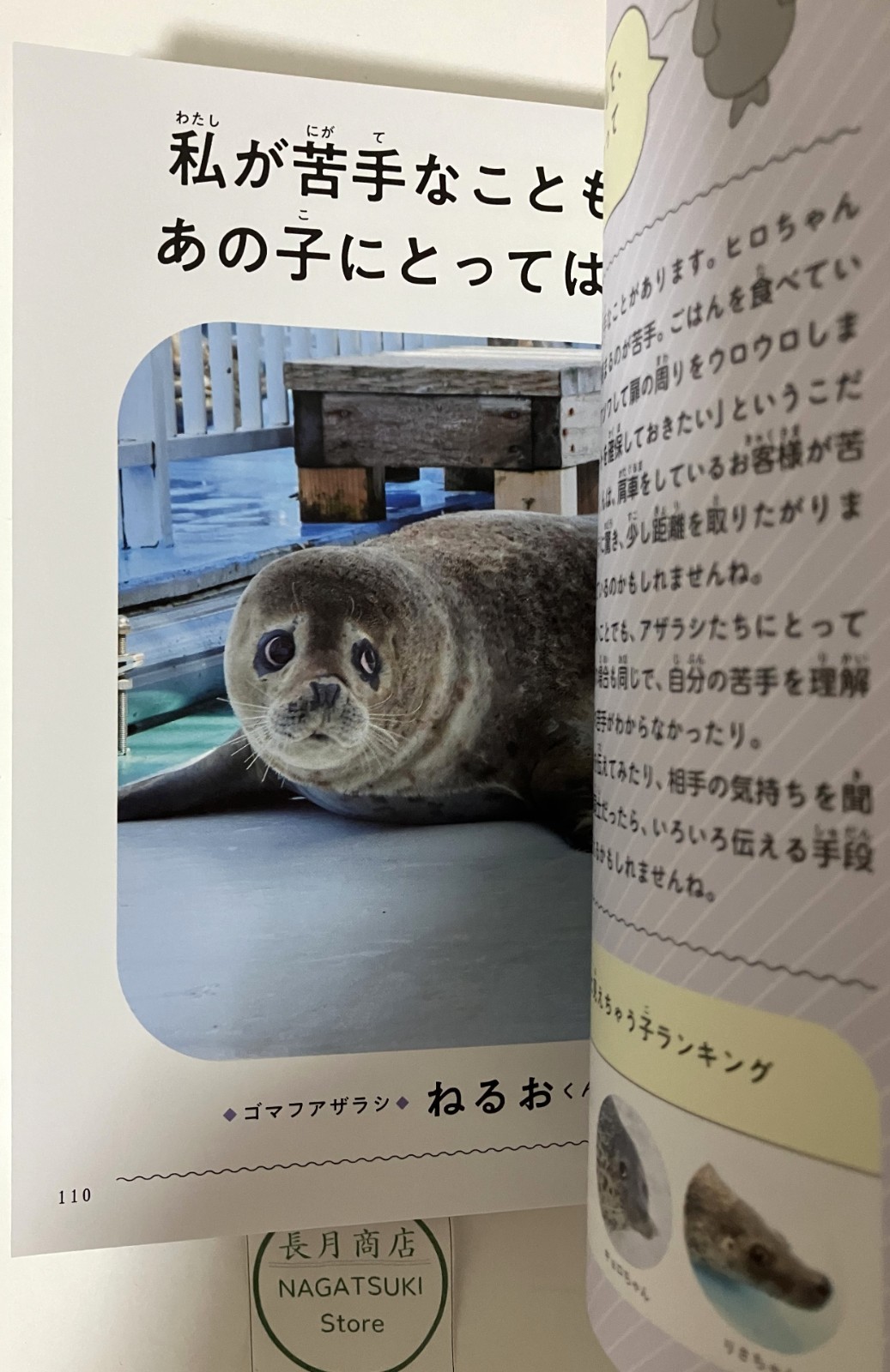Motto Azatoku Jibun Rashiku Japanese Azarashi Seal Photo Essay Book Japan