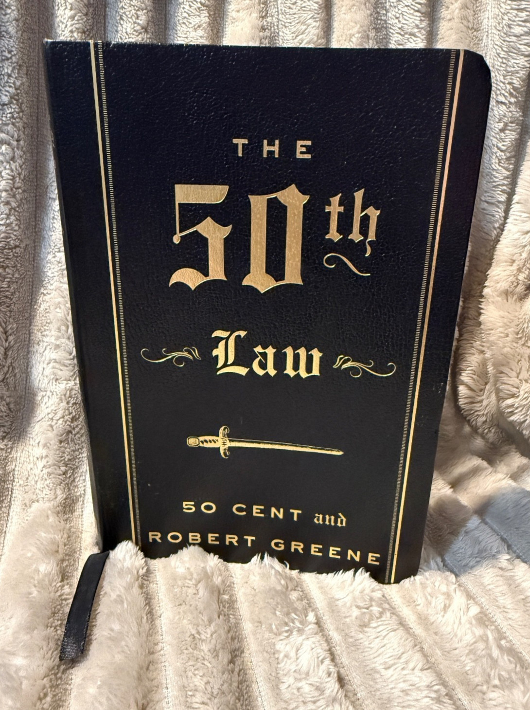 The 50th Law 50 Cent Robert Greene Imitation Leather Gilt-Edged 2009