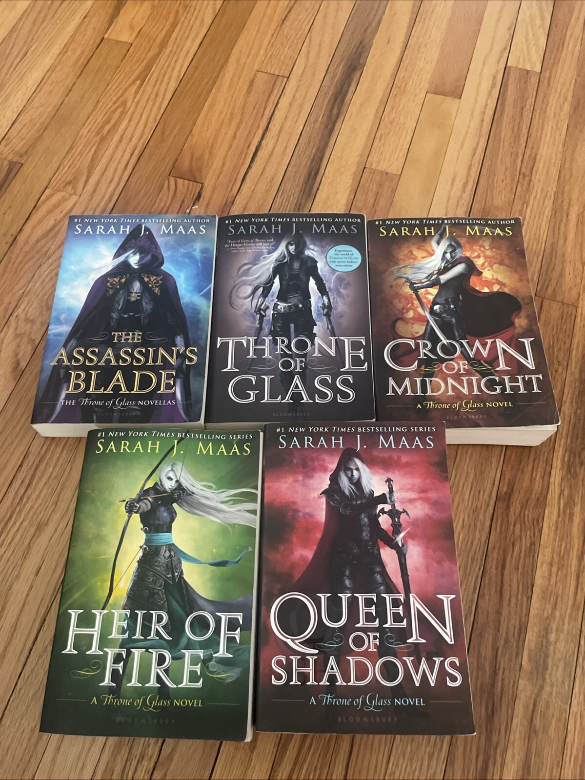 Throne of Glass Box Set by Sarah J. Maas (2019, Quantity Pack)