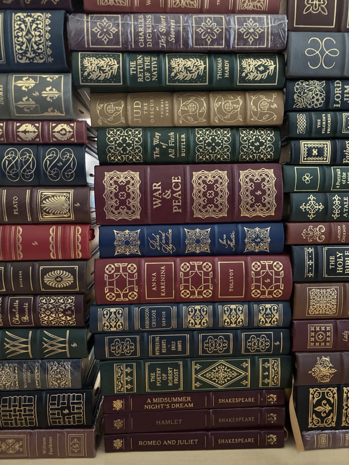 Lot 125 Easton Press 100 Greatest Books Ever Written Complete Set ALL 25 EXTRAS!