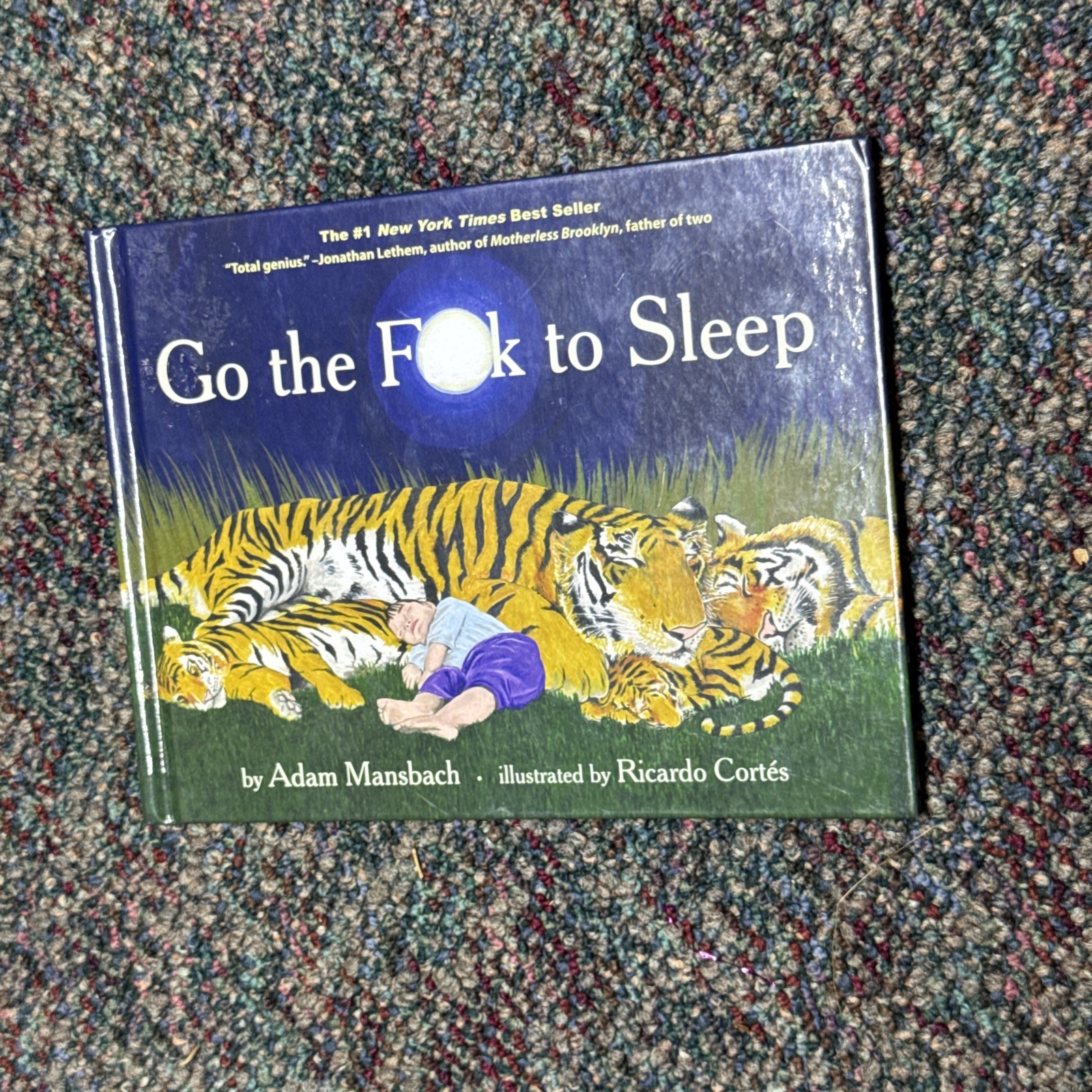 Go the F**k to Sleep by Adam Mansbach Book Hardcover EUC