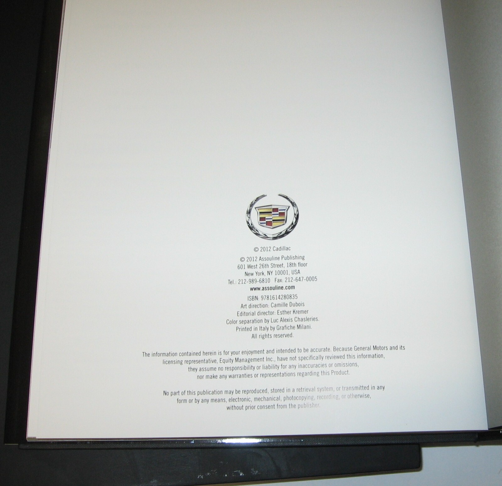 2012 Cadillac First Ed. with slip case + 1986 Centennial Mercedes-Benz Daimler