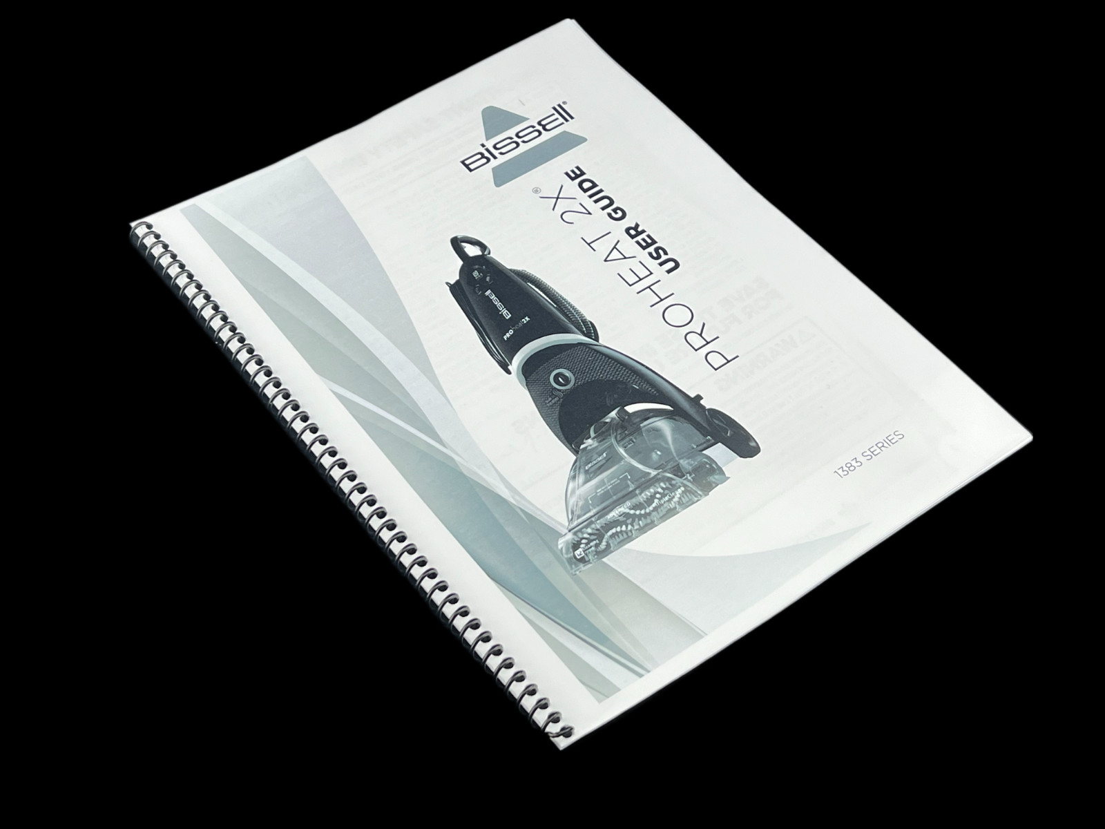 Bissell PROHEAT 2X 1383 Instruction Manual User Guide 20 Pages