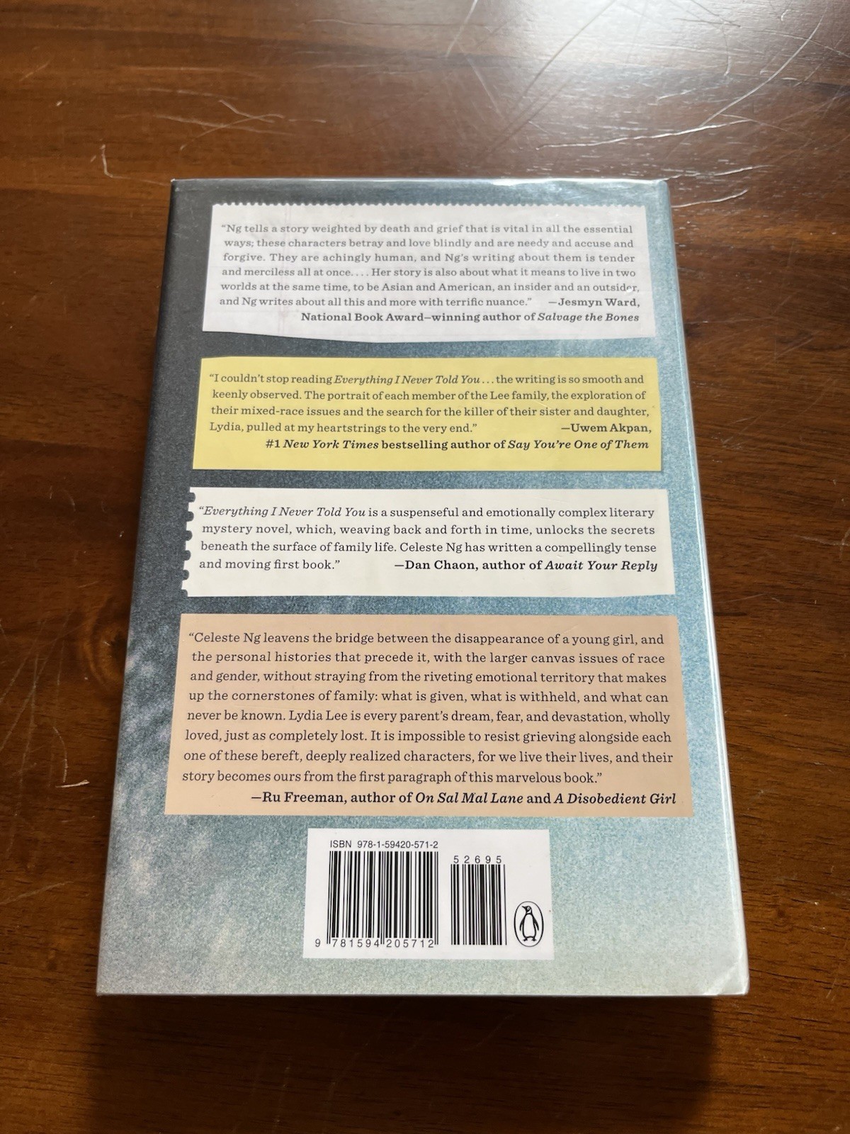 Celeste Ng Everything I Never Told You 1st printing Hardcover Vg+++