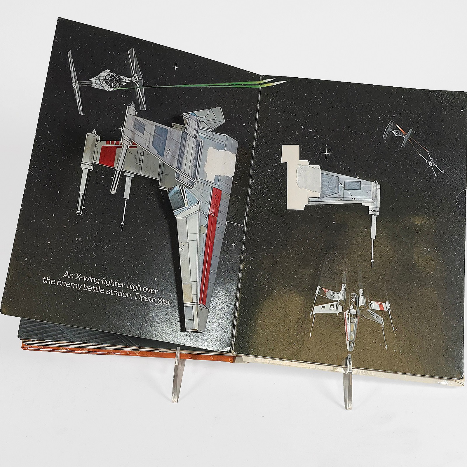 Star Wars A Pop-Up Book • Wayne Douglas Barlowe • 1978 • First Edition Hardcover