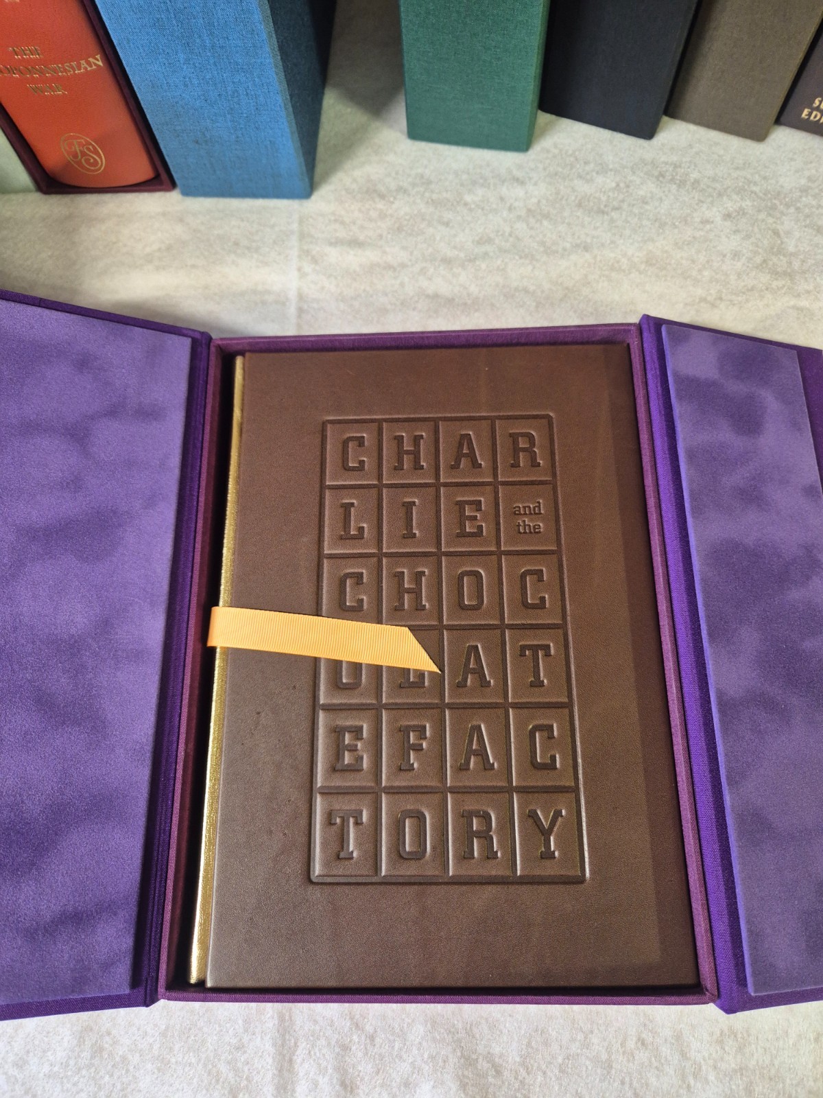 Charlie and the Chocolate Factory by Roald Dahl – Suntup Editions -Numbered