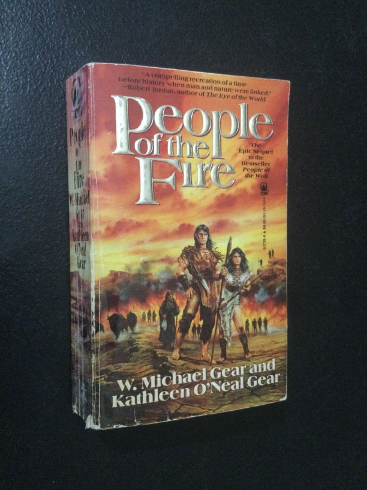 People of the Fire by W. Michael & Kathleen O’Neal Gear 1991 Paperback (Tor)